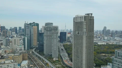 Timelapse of of Tokyo city Stock Footage 86310866