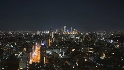 Timelapse of Tokyo city Stock Footage 87317716