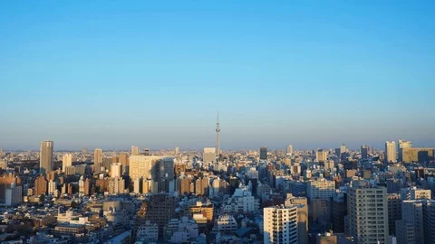 Timelapse of Tokyo city Vidéo 87318259