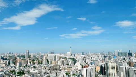 Timelapse of Tokyo city Vidéo 93262173