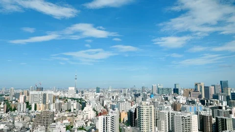 Timelapse of Tokyo city Vídeo Stock 93262175
