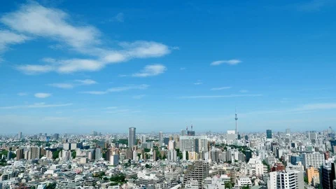 Timelapse of Tokyo city Video stock 93836629