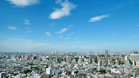 Timelapse of Tokyo city Stock Footage 96045903