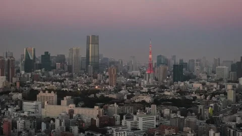 Timelapse of Tokyo Japan Stock Footage 258037802