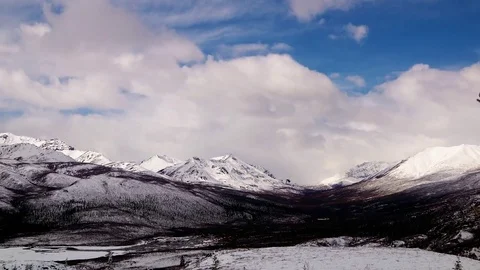 Timelapse of Tombstone Territorial Park Stock Footage 79227796