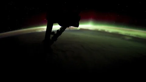 Timelapse towardaustralis iss Stock Footage 72759890
