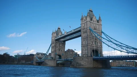 Timelapse Tower Bridge Stock Footage 104642830