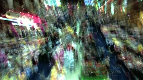 Timelapse toy fair abstract Vídeo Stock 11566300