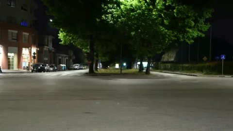 Timelapse of traffic in a city Vidéo 76036686