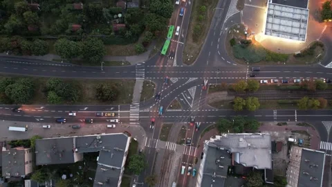 Timelapse of traffic in the city 库存影片 160365429