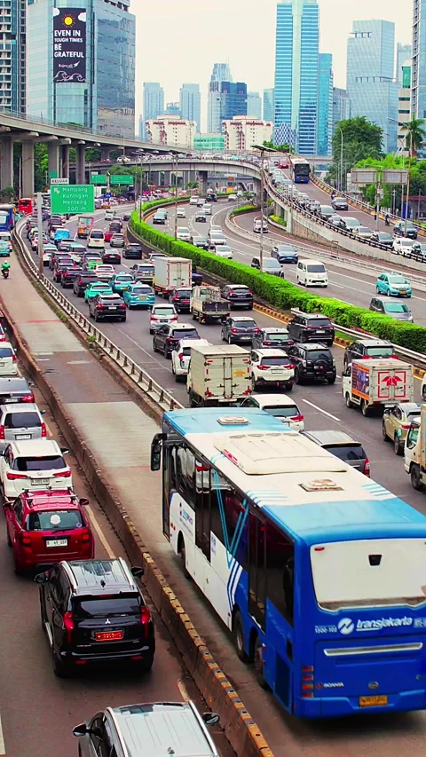 Timelapse of Traffic condition Stock Footage 327846948