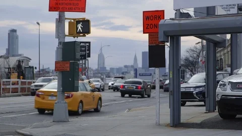 Timelapse traffic Stock Footage 74109042