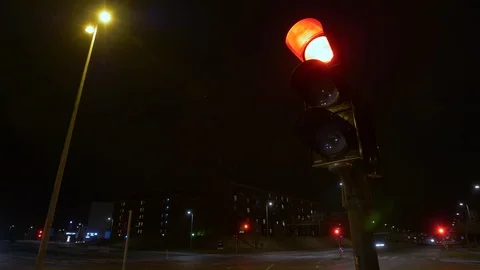 Timelapse of traffic light Stock-Footage 87730571