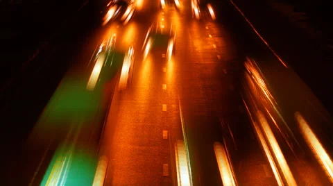 Timelapse traffic, loopable. Video stock 56829368
