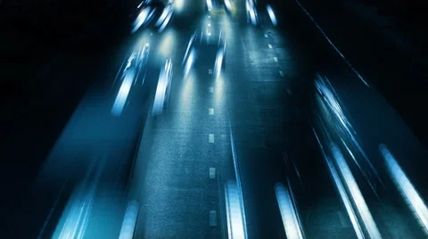 Timelapse traffic, loopable. Stock Footage 56829589