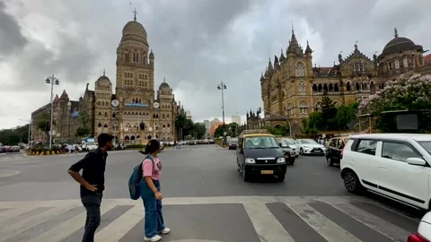 Timelapse Traffic Mumbai. 4K Stock Footage 248408536