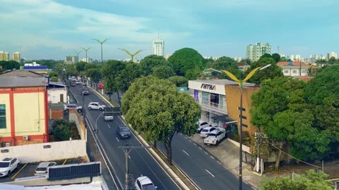 Timelapse traffic on the road Video stock 201446398