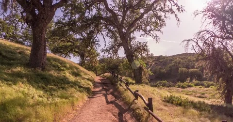 Timelapse of Trail with Shadows 4K, 2 Stock Footage 81538570