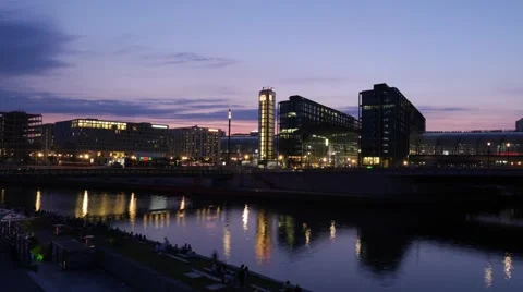 TIMELAPSE TRAIN STATION BERLIN Stock Footage 43248120