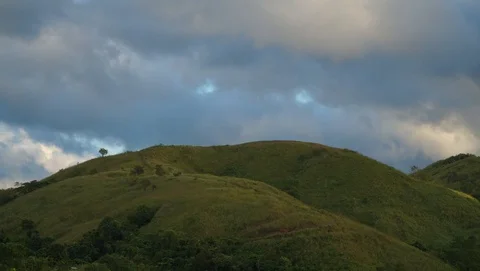 Timelapse: Treasure Mountain, Clouds, HD Stock Footage 99309001
