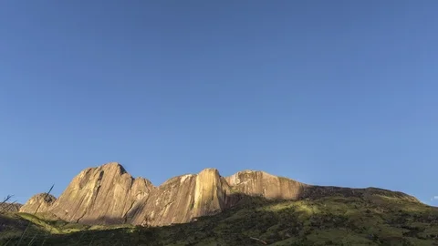 Timelapse Tsaranoro valley, Madagascar Stock Footage 111013154