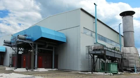 Timelapse Of Turbo Unit Stock Footage 10790365