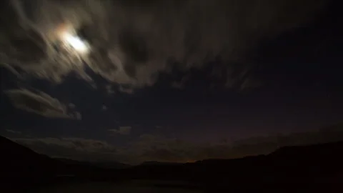 Timelapse TwilightToNightClouds_ 8K Video stock 240738110
