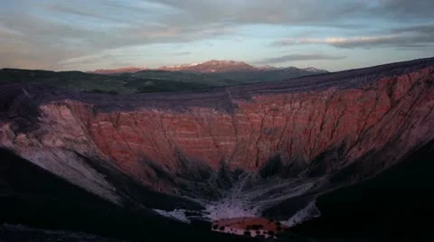 Timelapse Ubehebe Crater 스톡 동영상 11587552