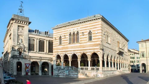 Timelapse of Udine Vidéo 74826345