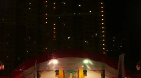 Timelapse Ullambana Tent 스톡 동영상 11610295