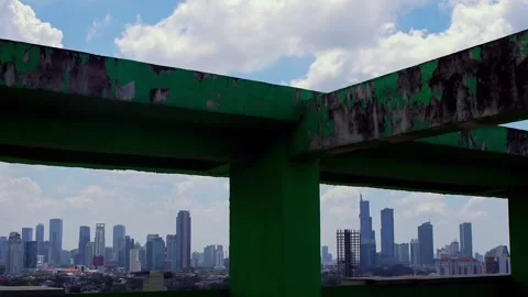 Timelapse of urban cityscape Stock Footage 330811730