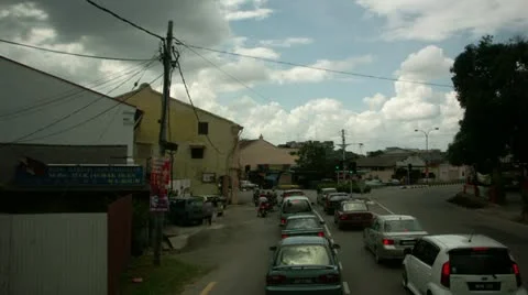 Timelapse urban drive Video stock 11605680