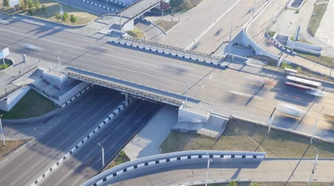 Timelapse urban traffic. Stock Footage 66494406