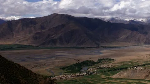 Timelapse valley landscape Vídeo Stock 11593828