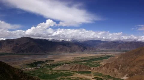 Timelapse valley landscape Vídeo Stock 11594381