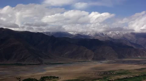 Timelapse valley landscape Stock Footage 11594382