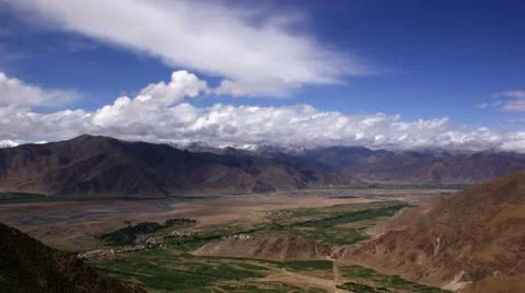 Timelapse valley landscape Stock Footage 11612395