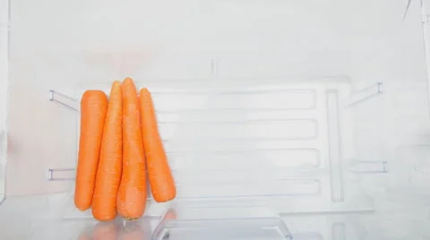 Timelapse of vegetables and fruit which was putted into the basket Stock Footage 68627346