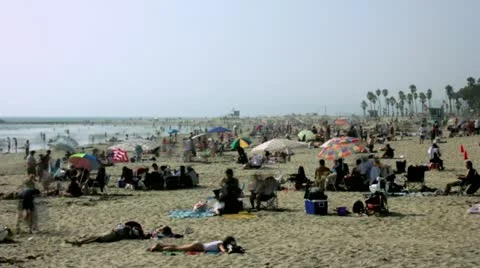 Timelapse Venice Beach 스톡 동영상 11603117