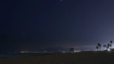 Timelapse Venice Beach Video stock 11603835