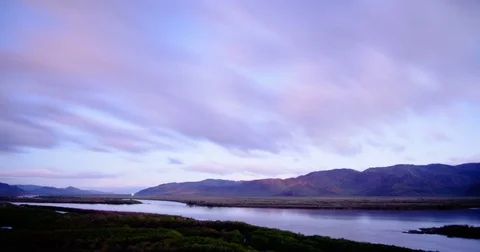 Timelapse, very fast clouds Stock Footage 81891706