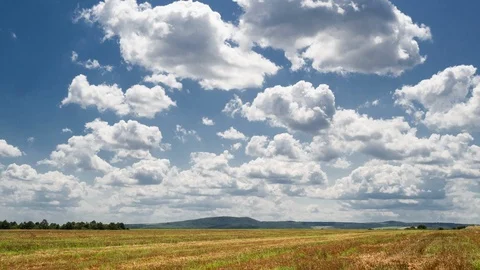 Timelapse video of beautiful clouds Stock Footage 114635666