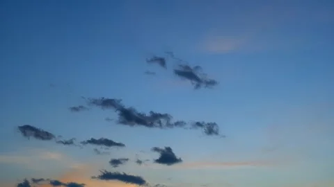 Timelapse video captures a mesmerizing sunset sky, Time-lapse footage. Stock Footage 244798639