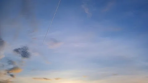 Timelapse video captures a mesmerizing sunset sky, Time-lapse footage. Stock Footage 244798779