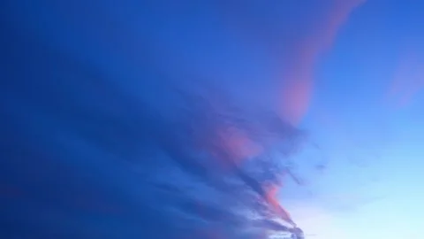 Timelapse video captures a mesmerizing sunset sky, Time-lapse footage. Stock Footage 244798790
