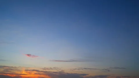 Timelapse video captures a mesmerizing sunset sky, Time-lapse footage. Stock Footage 249730119