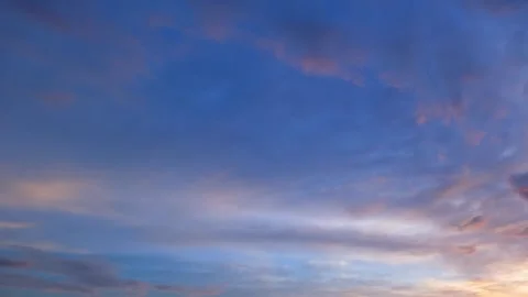 Timelapse video captures a mesmerizing sunset sky, Time-lapse footage. Stock Footage 249730253