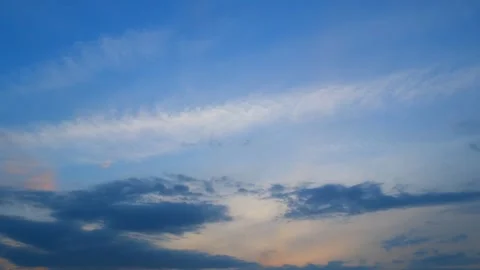 Timelapse video captures a mesmerizing sunset sky, Time-lapse footage. Stock Footage 249730394