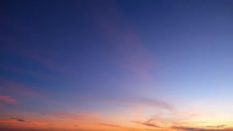 Timelapse video captures a sunset sky. Stock Footage 305202992