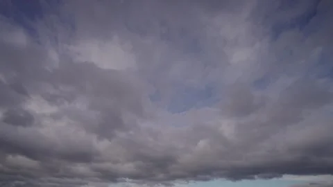 A timelapse video capturing the dynamic movement of a diverse array of clouds Stock-Footage 333798459